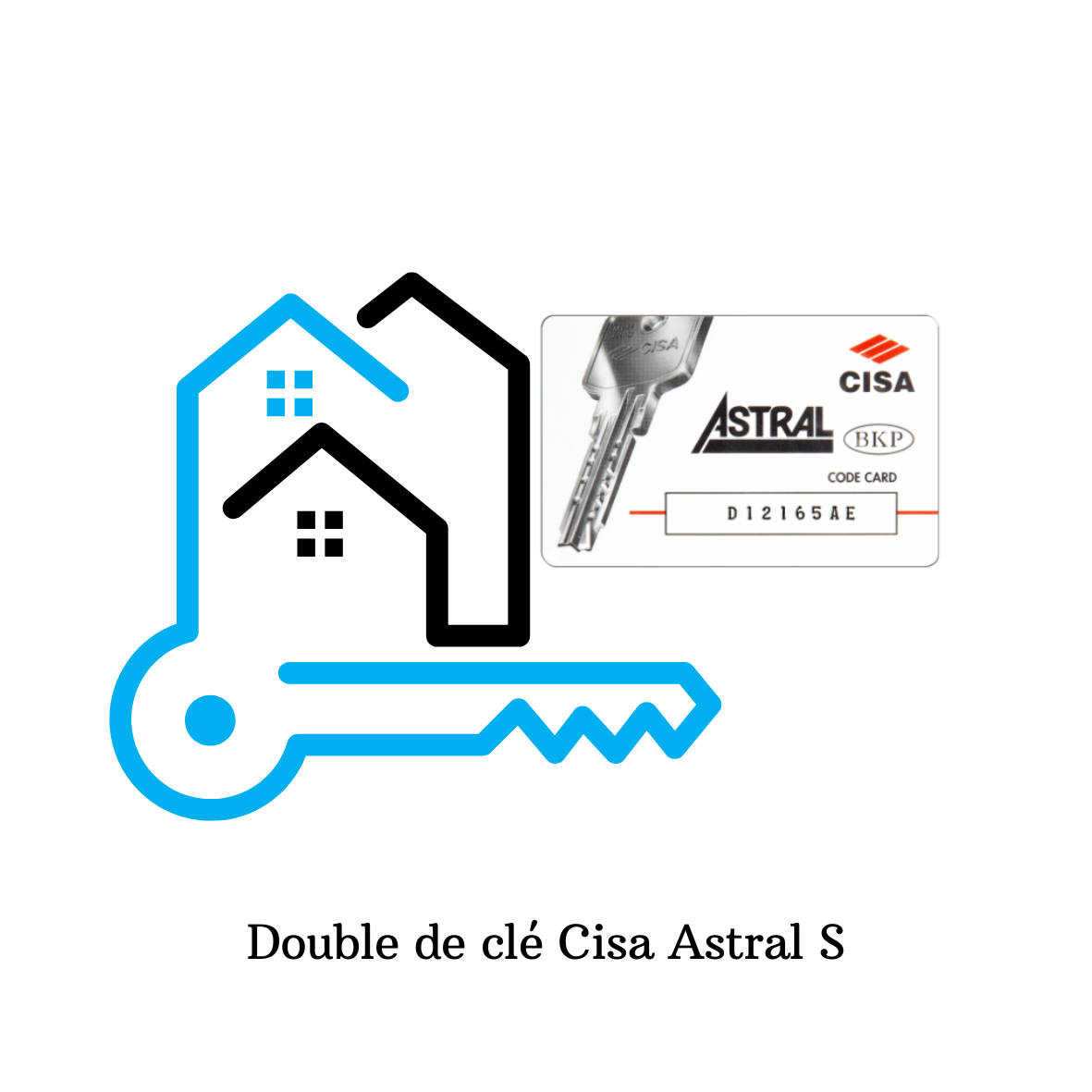 Double de clé CISA Astral S